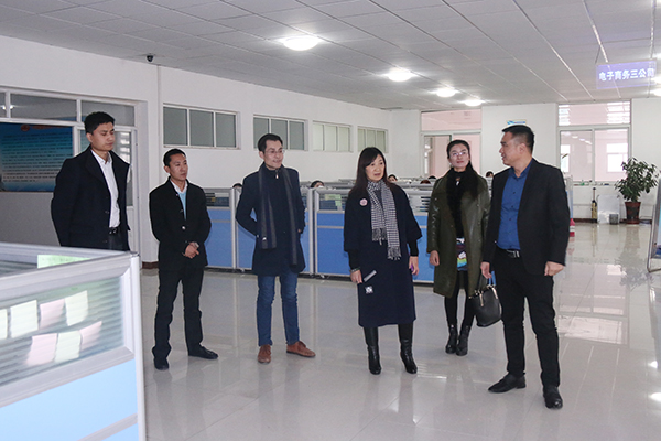 Warmly Welcome Leaders Of Hoping Shandong Heze Haopin Network Technology Co., Ltd To Visit China Coal Group For Investigation