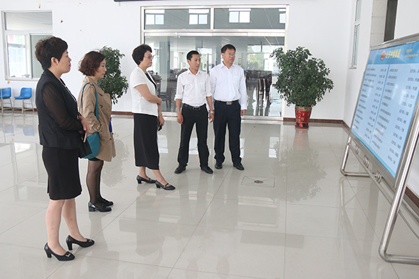 Warmly Welcome Leadership of City Center for Educational Technology to Visit China Coal Group for Inspection