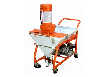 How To Operate The Putty Spraying Machine ?