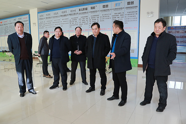 Warmly Welcome The Jining Energy Group Leaders To Visit The Group