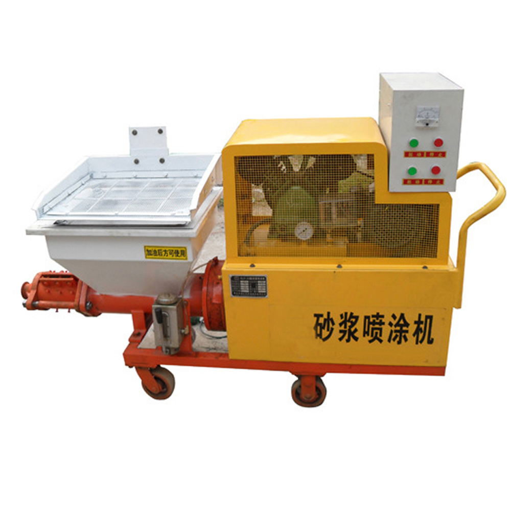 The Development Of Automatic Mortar Spraying Machine Also Needs To Be 