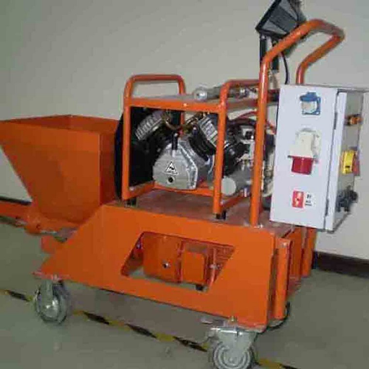 Mortar Spraying Machine Operating Procedures