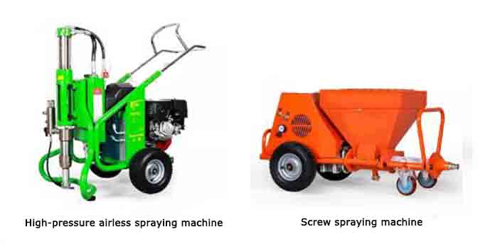 Which Spraying Machine Should Be Used For Different Architectural Paintings