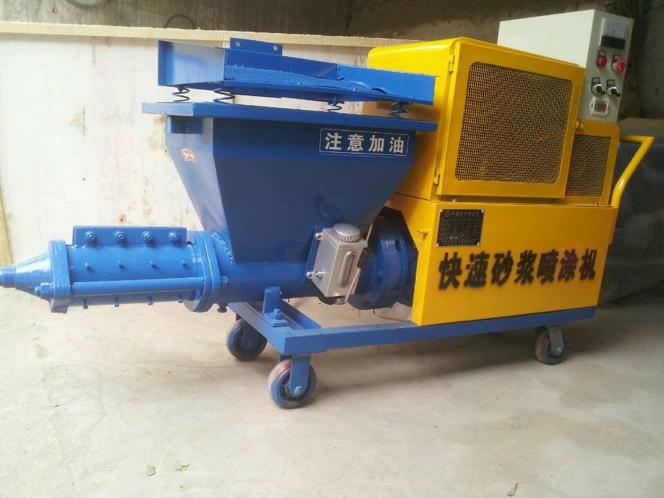 How Much Efficiency Can Rapid Mortar Spraying Machine Increase Compared With Traditional Construction