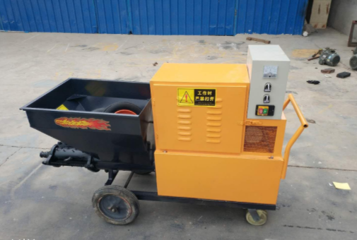 What Does The Mortar Spraying Machine Do