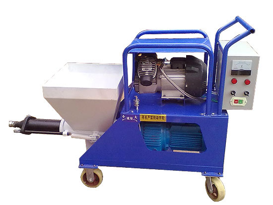 Do you know the product structure of mortar spraying machine
