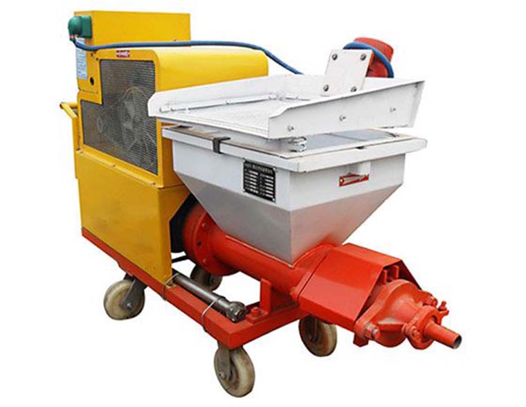 Operation Process And Main Points Of Mortar Spraying Machine