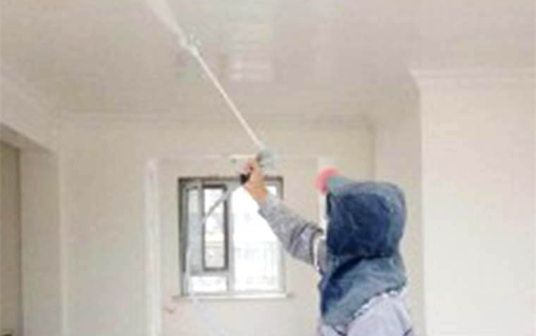Operation Skills Of Water-Based Paint Spraying Construction