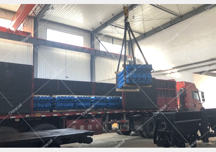 China Coal Group Sent A Batch Of Mining Single Hydraulic Props To Alxa League