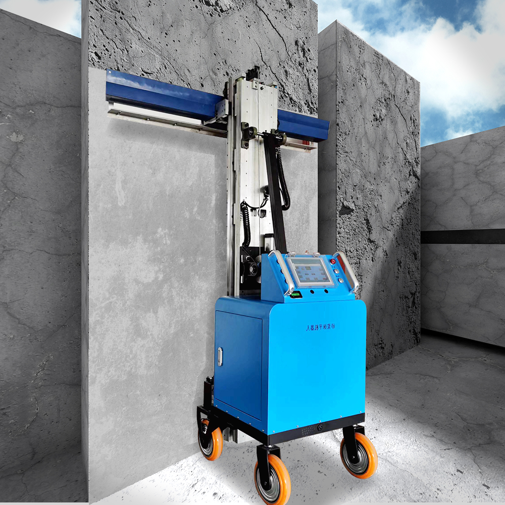 DR800-6 Rack transmission Wall Plastering Machine